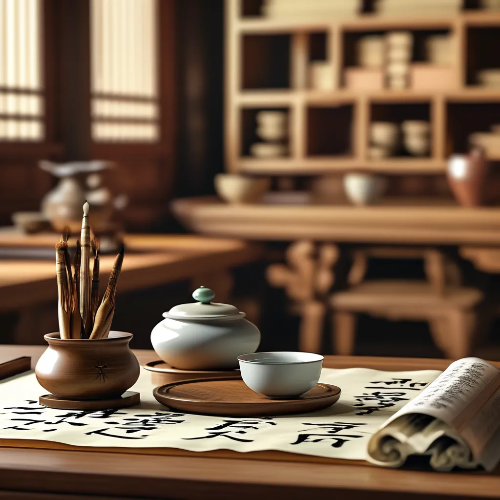 Xi'an Calligraphy & Tea Ceremony
